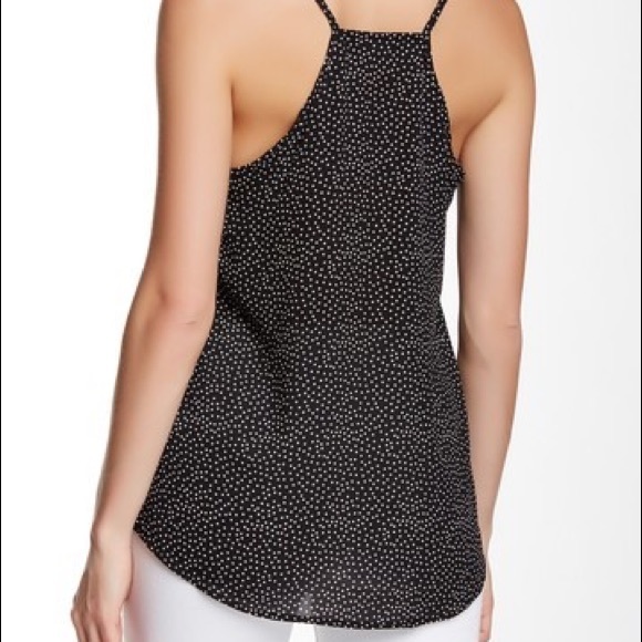 Cut Out Black Polka Dot Cami - Picture 6 of 6